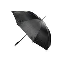 Rain Hook Umbrella Sun Sturdy Parasol Windproof Waterproof - Black