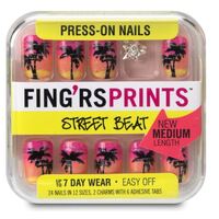 Fing'Rs Press-On Nails Prints Street Beat Hot In Herre