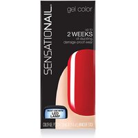 Sensationail 7.39mL Gel Colour Polish - Scarlet Red Nail