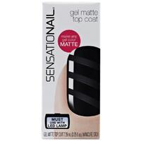 Sensationail Womens 7.39ml Gel Colot Matte Top Coat Polish Manicure Stick