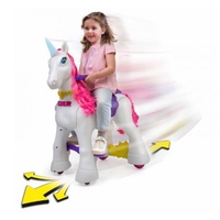 FEBER My Lovely Unicorn 12V Electric Ride On Horse Toy Kids Outdoor Play