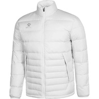 KELME Mens Light Duck Down Puffer Warm Winter Jacket - White