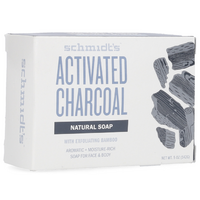 SCHMIDT'S 142g NATURAL SOAP FOR FACE & BODY ACTIVATED CHARCOAL