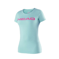 HEAD Women's Transition Lucy T-Shirt Top Tee Tennis Gym - Turquoise Pink