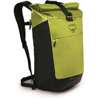 Osprey Unisex Adult Transporter Roll Top Backpack Hiking-Lemongrass Yellow/Black