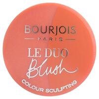 BOURJOIS 2.4g Duo Blush Color Sculpting No.02 Romeo Et Peachette 