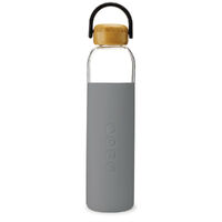  Soma Eco Bamboo Glass Water Bottle Grey 740ml BPA Free