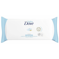 Dove Baby Gentle Wipes Rich Moisture Hypoallergenic 0% Alcohol - 1 Pack of 50