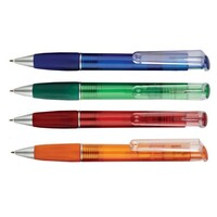 LECCE Jumbo Ball Point Pen King Size Business Stationary Office Bulk - Red