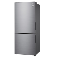 LG 454L Bottom Mount Fridge with Door Cooling in Stainless Finish