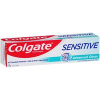 Colgate Sensitive Advanced Clean Sensitive Toothpaste Teeth Pain Relief 110g