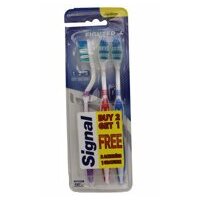 Signal Pk3 Standard Toothbrushes Fighter + Medium Tooth Brush