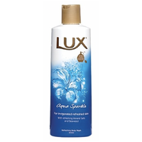 Lux Body Wash Aqua Sparkle Refreshing Body Wash w/ Mineral Salts & Seaweed 250ml