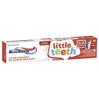 Macleans Flouride Toothpaste Little Teeth 63g For Kids 4-6 years - Bubble Mint