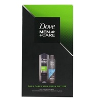 Dove Men Gift Set Daily Care Extra Fresh Body Wash 400Ml & Deodorant 109G