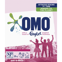 OMO Laundry Detergent Powder Touch Of Comfort Inspired Freshness 2kg