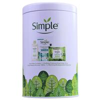 Simple 3pk Kind To Skin Gift Set Eco Skincare Reusable Tin