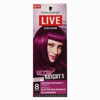 SCHWARZKOPF LIVE HAIR COLOUR ULTRA BRIGHTS MAGNETIC PURPLE