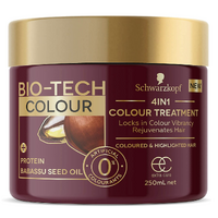 Schwarzkopf Bio-Tech 4-in-1 Colour Treatment Protein Babassu Seed Oil 250ml