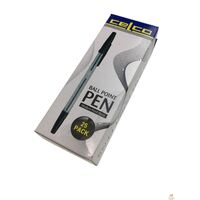 25pcs CELCO Pens Ball Medium Point Office Stationary School Pen  - Black