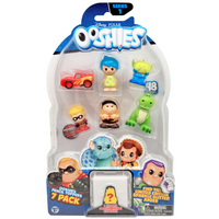 Ooshies Disney Pixar Figures Series 1 Pencil Toppers - 1 Pack of 7