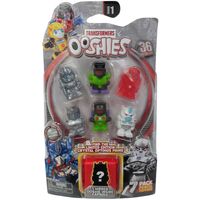 Ooshies Transformers Series 1 Pencil Toppers Action Figures - 1 Pack of 7 