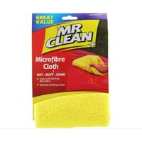 Mr Clean Great Value Microfibre Cloth Dry, Buff, Shine