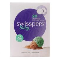 20pk Swisspers Baby Nursing Pads Absorbent