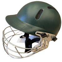 Spartan MC Gladiator Cricket Helmet - Large Size - Green