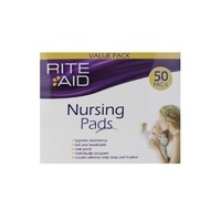 Rite Aid Nursing Pads 50 Pack Bulk Value