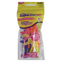Piksters Supa Grip XP Gentle on Gums Floss Assorted For Kids - 1 Pack of 25