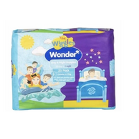 Wonder Pk25 the Wiggles Day & Night Nappies Crawler 6 - 11 Kg Size 3
