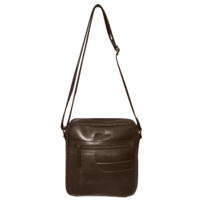 Futura Means Crossbody Bag Adjustable Shoulder Strap Travel Wallet - Brown