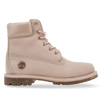Timberland Womens Premium 6" Waterproof Boots Leather - Light Pink Nubuck