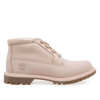 Timberland Womens Nellie Chukka Ankle Boots Shoes - Light Pink/Metallic