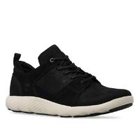 Timberland Womens Flyroam Leather Sneakers Shoes - Black