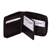 Futura Men's RFID Leather Wallet - Brown