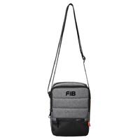 FIB Crossbody Shoulder Bag w Adjustable Strap Travel - Grey