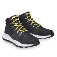 Timberland Mens Brooklyn Hiker Lighweight Leather Shoes - Black Nubuck
