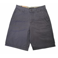Men's 100% Cotton Drill Shorts Summer Casual Quality - Grey