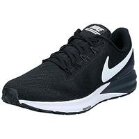 Nike Women's Running Walking Athletic Trainers Casual Sneakers Shoes - Black/White Gridiron