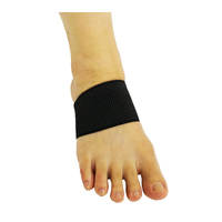 1 Pair AXIGN Medical Arch Compression Foot Band - Black