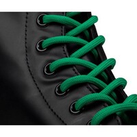 Dr. Martens Shoe Laces Round Suits 8-10 Eye Boots Doc Martins - 140cm Green