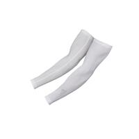 Adidas Compression Arm Sleeves Cover Basketball Sports Elbow Support S/M - White