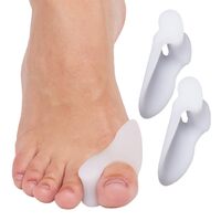 1 Pair Axign Medical Bunion Sleeve with Toe Spacer Separator Pain Relief Alignment