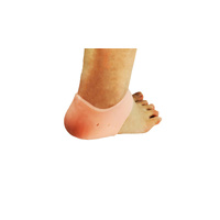 1 Pair AXIGN Medical Silicone Gel Heel Sleeve Bunion Foot Pad Cushioning Support