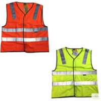 3M Reflective Tape Hi Vis Safety VEST Workwear Night & Day Use Safety Visibility