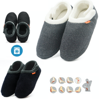 ARCHLINE Orthotic Slippers CLOSED Arch Scuffs Medical Pain Relief Moccasins