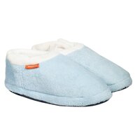 ARCHLINE Orthotic Slippers Closed Scuffs Medical Pain Relief Moccasins - Sky Blue
