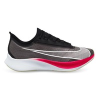 Nike Mens Zoom Fly 3 Shoe Sneakers Runners - Black/White-Laser Crimson